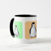 Mug Pingouins pour bébés (Devant gauche)