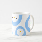 Mug Pingouins semi-transparents (Devant droit)