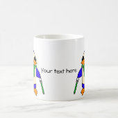 Mug Pingouins vert clair (Centre)