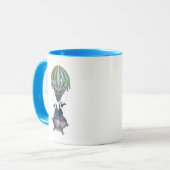 Mug Pingouins volants 2 (Devant gauche)
