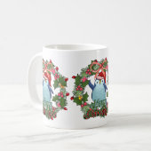 MUG PINGUINE DE NOËL AVEC VAGUE (Devant gauche)