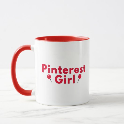 Mug PIninterest Girl (Gauche)