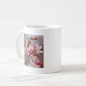 Mug Pink Against A Gray Sky Japanese Cherry Blossoms (Devant gauche)