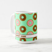 Mug Pink and Chocolate Sprinkt Care Mint Green (Devant gauche)