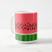 Mug Pink and Green Watermelon (Devant gauche)