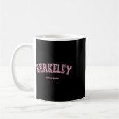 Mug Pink Berkeley California Ca Varsity Style On Berke (Gauche)