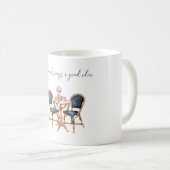 Mug Pink Blue Paris Table Baguettes (Devant droit)