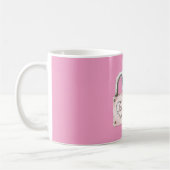Mug Pink Blush Love Heart Locks (Gauche)