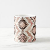 Mug Pink Brown Cowgirl Southwestern Tribal (Centre)