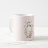Mug Pink Candle Bow Shine Bright (Devant gauche)