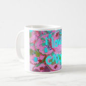 Mug Pink Cupcakes 'i love cake' mule (Devant gauche)
