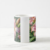 Mug Pink Daylily Floral (Centre)
