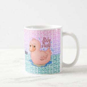 Mug Pink Ducky Baby Girl