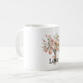 Mug Pink Easter Eggs Flowers Bouquet (Devant gauche)