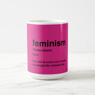 Mug Pink Feminist 