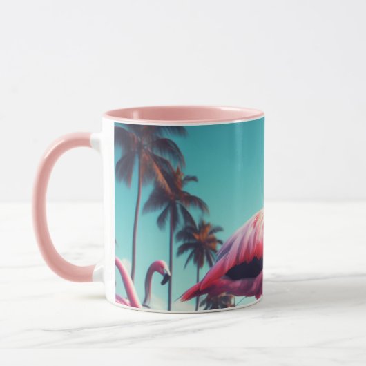 Mug Pink flamand (Gauche)