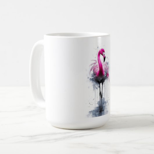 Mug Pink flamingo (Devant gauche)