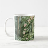 Mug Pink Floral Forest Squirrel (Gauche)