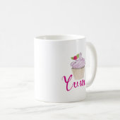 Mug Pink Frosted Cupcake Yum! (Devant droit)