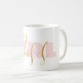 Mug Pink Girl Gold Boss (Devant droit)