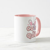 Mug Pink Girly Motivational Saying (Devant droit)