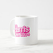 Mug Pink Harris Walz 2024 (Devant gauche)