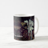 Mug Pink Indian Pipe Wildflower Personalized (Devant droit)