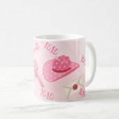 Mug Pink Kawaii girly Tote Bag. (Devant droit)