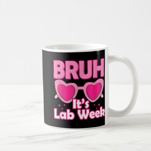Mug Pink Lab Week 2024 Médicale Lab Science Lab Tech T (Droite)