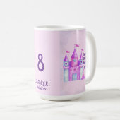 Mug Pink Magic Fairytale Castle Princess Party (Devant droit)