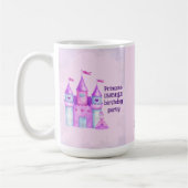 Mug Pink Magic Fairytale Castle Princess Party (Gauche)