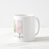 Mug Pink Mint Green Guava Popsicles (Devant droit)
