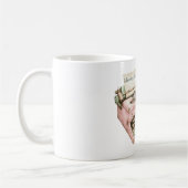 Mug Pink Mint Typewriter Follow Your Heart (Gauche)