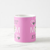 Mug Pink Mothers Day Keepsaké Best Mom Photo (Centre)