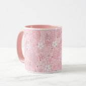 Mug Pink paper flowers (Devant gauche)