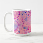 Mug Pink Party Maximalist Art (Gauche)