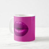 MUG PINK PERFECTION LIPSTICK MAKEUP BEAUTY MODE SAL (Devant gauche)