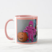 Mug Pink Personnaliser 3 MODÈLE PHOTO Maman Café cadea (Gauche)