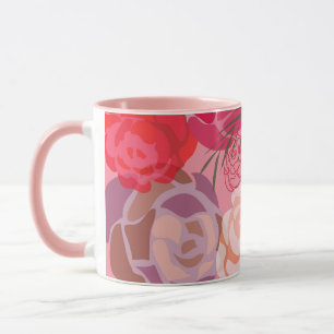 Mug Pink plants