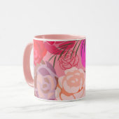 Mug Pink plants (Devant gauche)