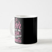 Mug Pink Ribbon La Sensibilisation Au Cancer Du Sein F (Devant gauche)
