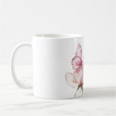 Mug Pink Rose Butterfly (Gauche)