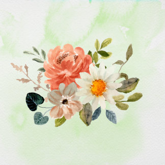 Mug Pink Rose Heart Floral Decorative Pillow