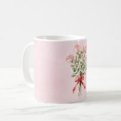 Mug Pink Roses Floral Love (Devant gauche)