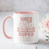Mug Pink Super Maman
