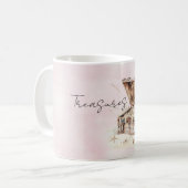 Mug Pink Treasure Chest Shells (Devant gauche)