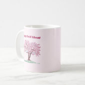 Mug Pink Tree Happy Tu B'shvat (Devant gauche)