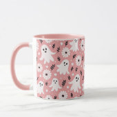 Mug Pink Wavy Halloween (Gauche)