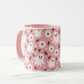 Mug Pink Wavy Halloween (Devant gauche)