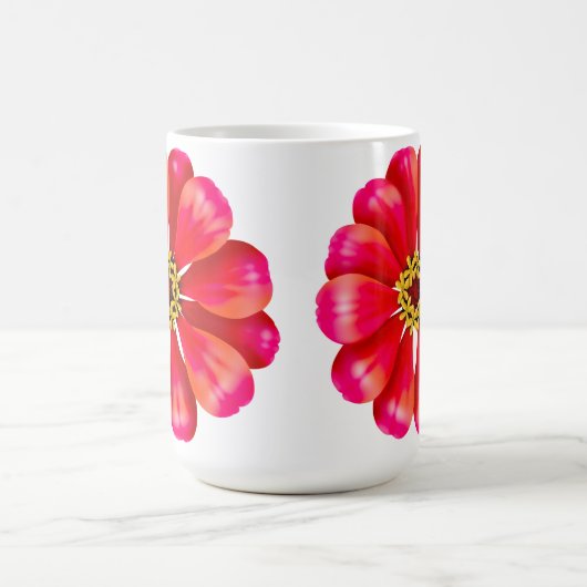 Mug Pink Zinnia (Centre)